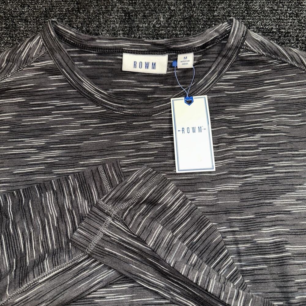 NWT ROWM Gray long sleeve Men’s Medium